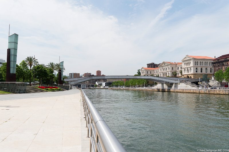 20160603_142249 D4S.jpg - The Gugenheim Museum was built in the decrepit old port area of Bilbao on the Nervion River